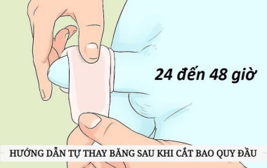 Hướng dẫn chăm sóc sau cắt bao quy đầu hiệu quả tại nhà