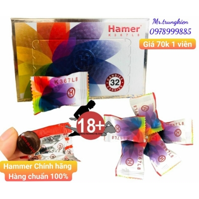 Hamer kẹo ngậm Chính hãng 