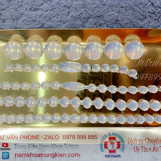 Chuỗi vòng silicon điểm G 3 viên vô cùng kích thích phụ nữ