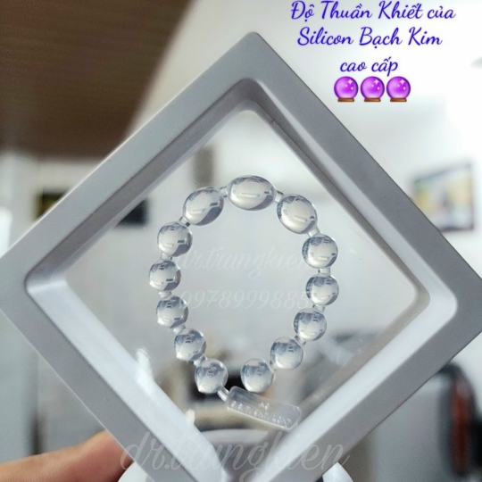 Chuỗi vòng silicon điểm G 3 viên vô cùng kích thích phụ nữ