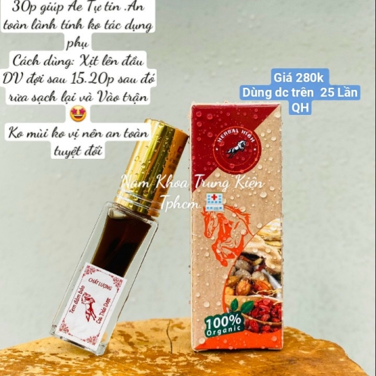 Thuốc Sìn Sú giúp kéo dài Thời gian QH 