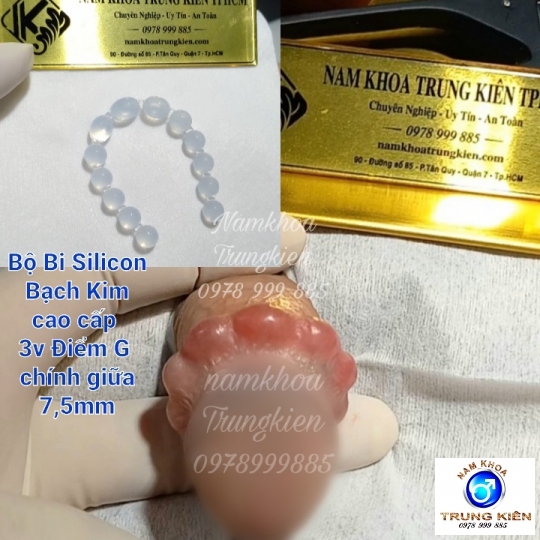 Chuỗi vòng silicon điểm G 3 viên vô cùng kích thích phụ nữ